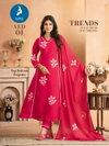 Ved By Kaya Mul Chanderi Best Kurti With Bottom Dupatta Wholesale Shop in Surat
